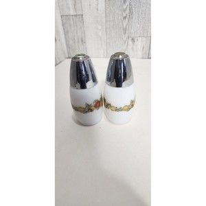 SPICE OF LIFE Salt and Pepper Shakers Corning Ware Westinghouse Gemco Vintage